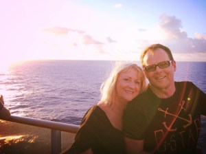 Easy not to complain when here with my beautiful wife and family last week. 