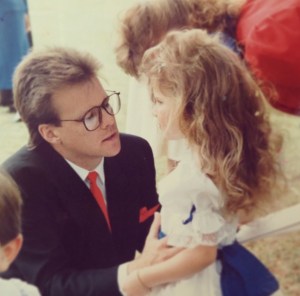 Circa 1989.  Proud of my girls then, and now!